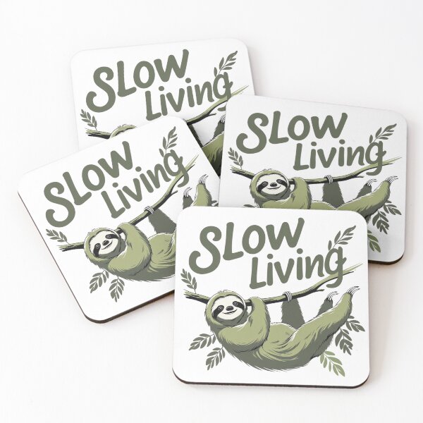 Item preview, "Sloth  Zen Zone: Sleepy Sloth Relaxing - Cool and Collected   Design" designed and sold by Frame of Mind .