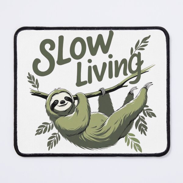 Item preview, "Sloth Zen Zone: Sleepy Sloth Relaxing - Cool and Collected Design" designed and sold by Frame of Mind .