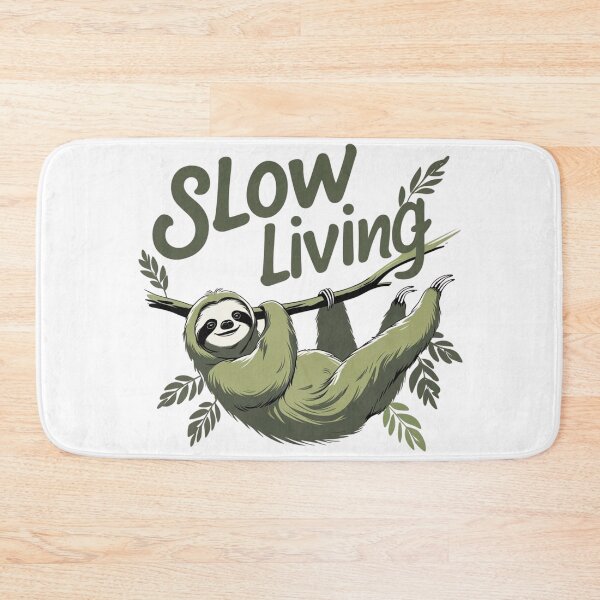 Item preview, "Sloth  Zen Zone: Sleepy Sloth Relaxing - Cool and Collected   Design" designed and sold by Frame of Mind .