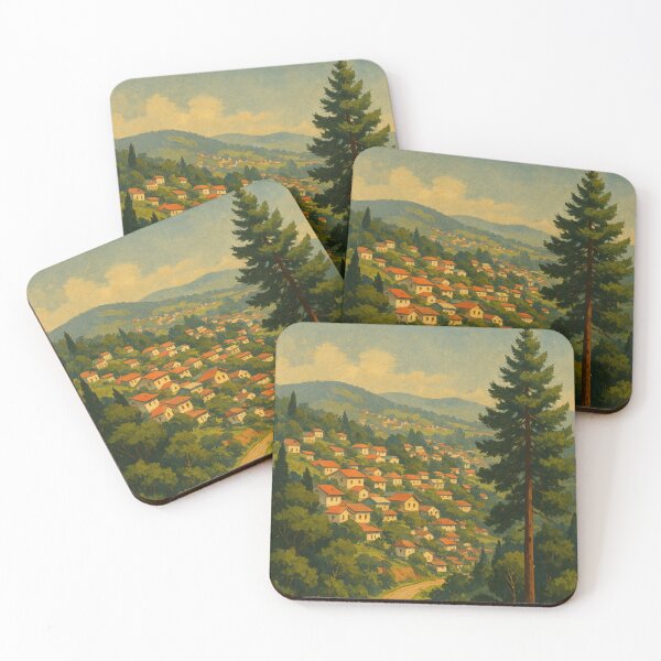 Item preview, Shillong Hill Town and Rolling Green Landscape designed and sold by Aryabek.