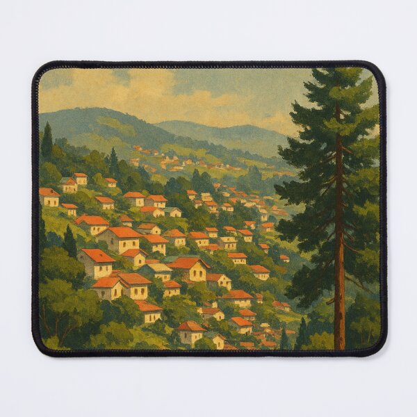 Item preview, Shillong Hill Town and Rolling Green Landscape designed and sold by Aryabek.