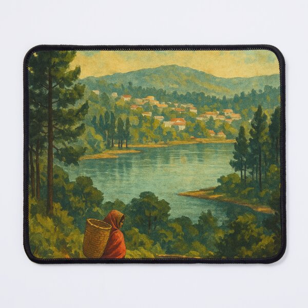 Item preview, Shillong Lakeside Trail and Village Life designed and sold by Aryabek.