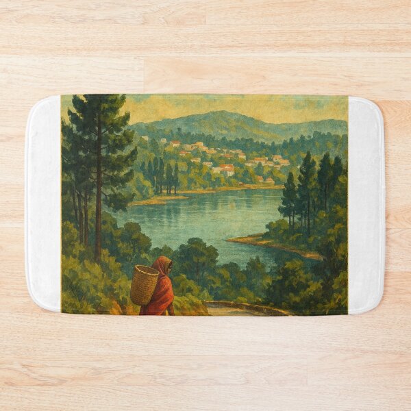 Item preview, Shillong Lakeside Trail and Village Life designed and sold by Aryabek.