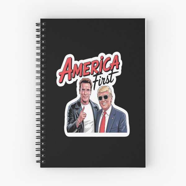 Item preview, America First Trump and Elon Die-Cut Magnets designed and sold by splindoershop.