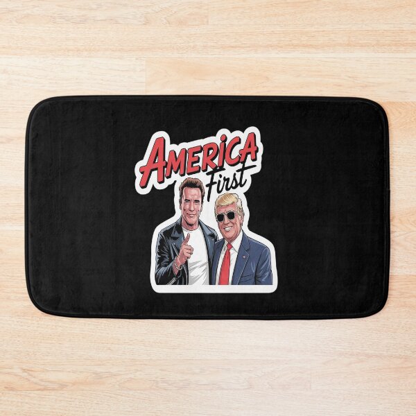 Item preview, America First Trump and Elon Die-Cut Magnets designed and sold by splindoershop.