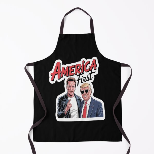 Item preview, America First Trump and Elon Die-Cut Magnets designed and sold by splindoershop.