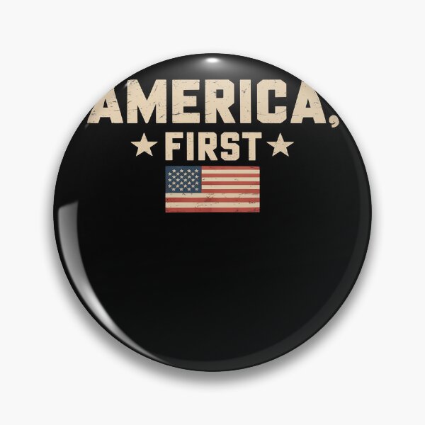 Item preview, America First USA Flag designed and sold by splindoershop.