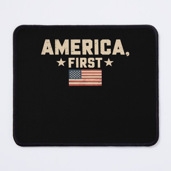Item preview, America First USA Flag designed and sold by splindoershop.