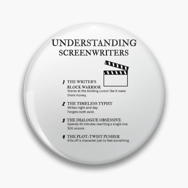 Item preview, Understanding Screenwriters – Funny Scriptwriting Life Definitions designed and sold by PsyFlow35.