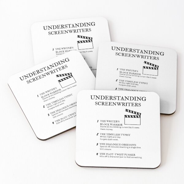 Item preview, Understanding Screenwriters – Funny Scriptwriting Life Definitions designed and sold by PsyFlow35.