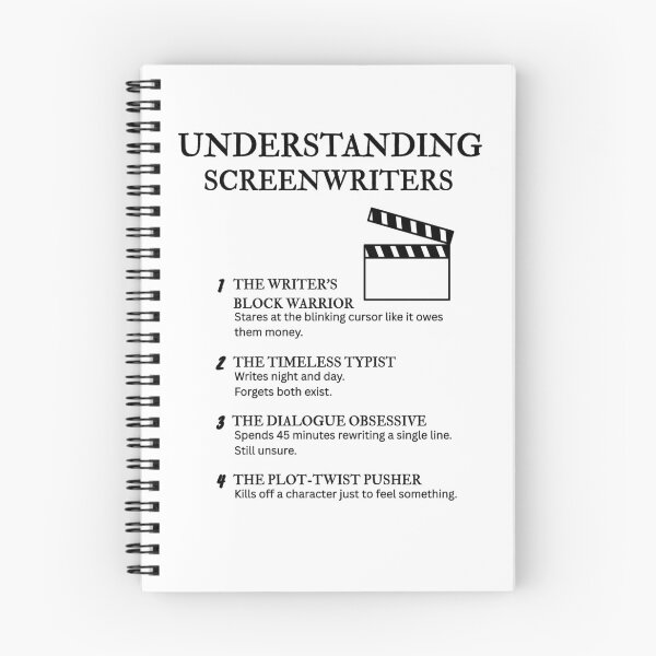 Item preview, Understanding Screenwriters – Funny Scriptwriting Life Definitions designed and sold by PsyFlow35.