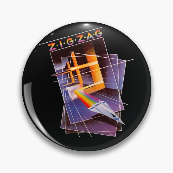 Item preview, Zig Zag C64 Game Cover HD designed and sold by Retr0Tshirts.
