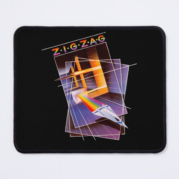 Item preview, Zig Zag C64 Game Cover HD designed and sold by Retr0Tshirts.