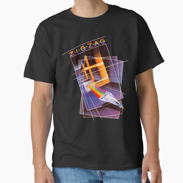 Item preview, Zig Zag C64 Game Cover HD designed and sold by Retr0Tshirts.