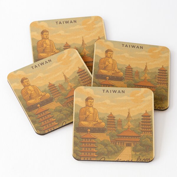 Item preview, Fo Guang Shan Temple and Giant Buddha in Taiwan designed and sold by Places On Earth.
