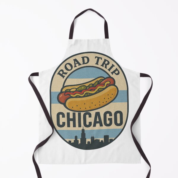 Item preview, Chicago USA Road Holiday Trip Vacation 2025 designed and sold by The Art of Kkatarynka.