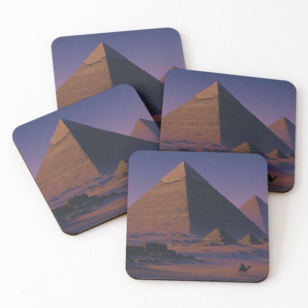 Item preview, Giza Necropolis at Night designed and sold by KAI-Studio.