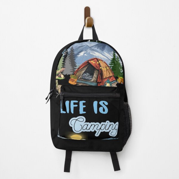 Item preview, life is camping designed and sold by nuchy.
