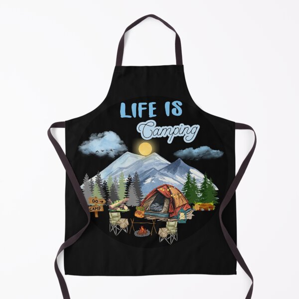 Item preview, life is camping designed and sold by nuchy.