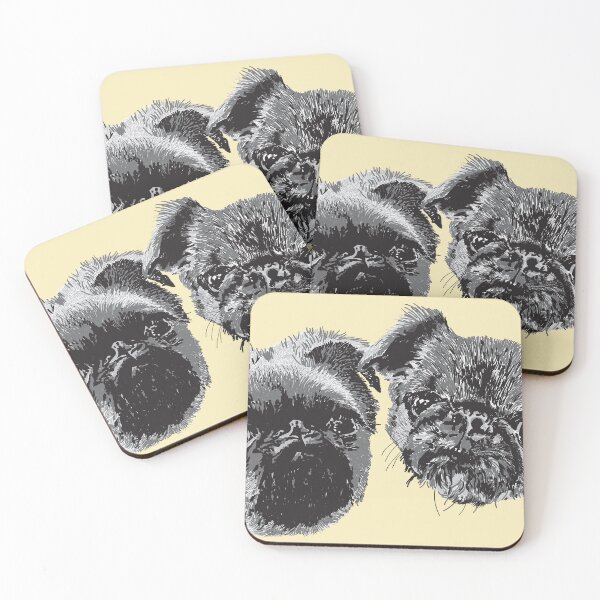 Item preview, Brussels Griffins,  designed and sold by ASKEW GRAPHICS.
