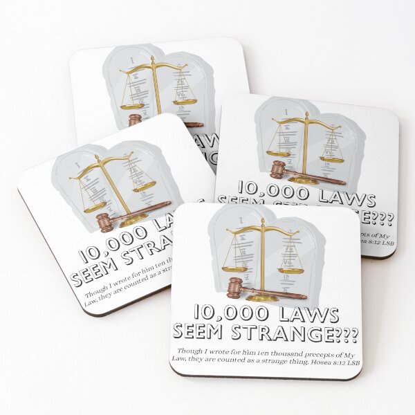 Item preview, 10,000 Laws seem strange? Hosea 8 evangelism designed and sold by stella literarium.