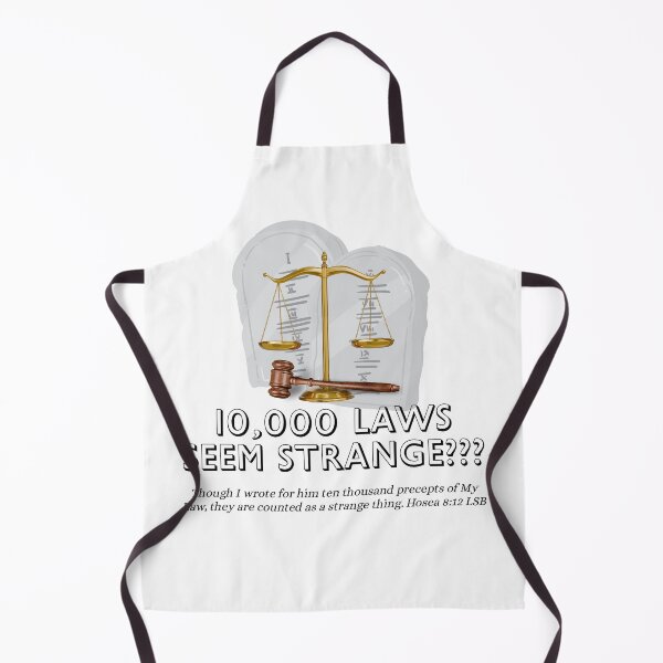 Item preview, 10,000 Laws seem strange? Hosea 8 evangelism designed and sold by stella literarium.