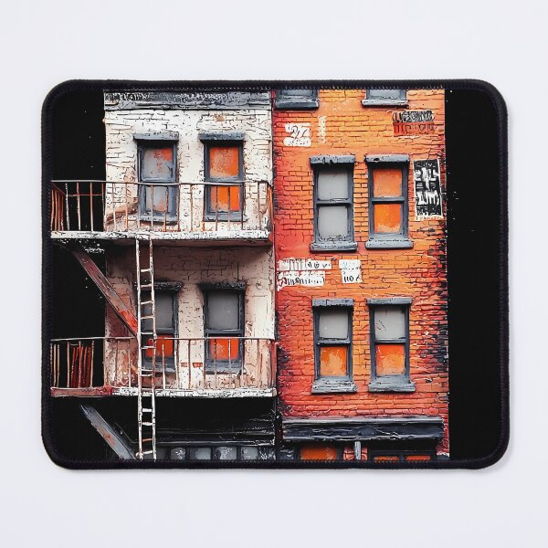 Item preview, Buildings are stacked against a dark background. designed and sold by Ariadna de Raadt.