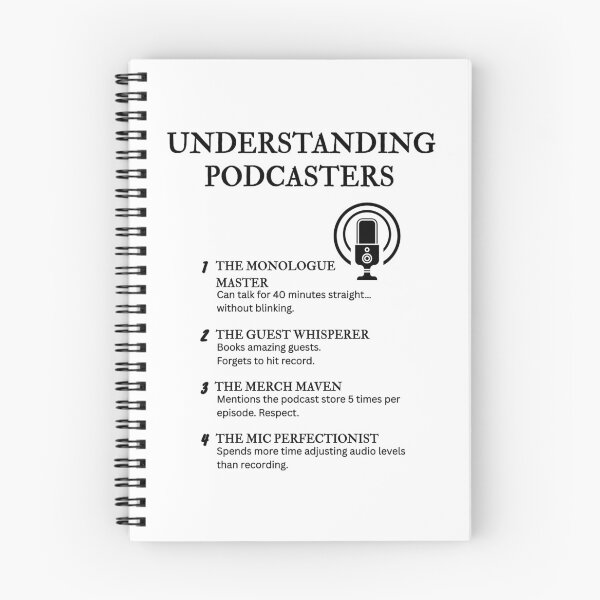 Item preview, Understanding Podcasters – Funny Audio Life Definitions designed and sold by PsyFlow35.