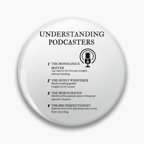 Item preview, Understanding Podcasters – Funny Audio Life Definitions designed and sold by PsyFlow35.