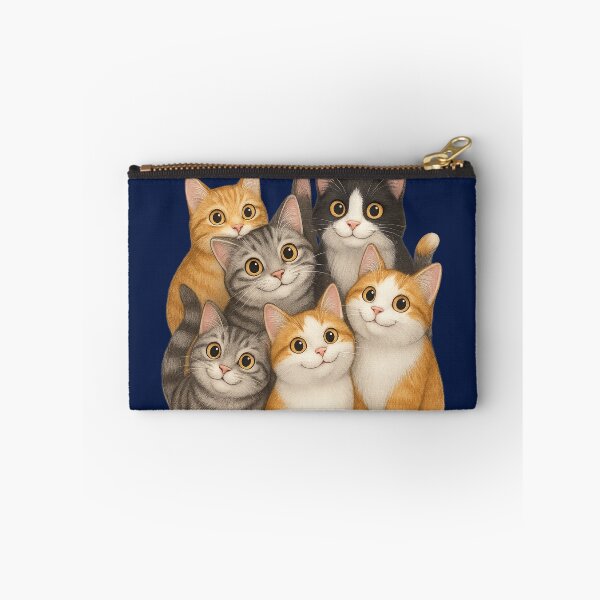 Item preview, Cute Cats Illustration – Smiling Colorful Cats for Posters and Gifts designed and sold by branaghbel.