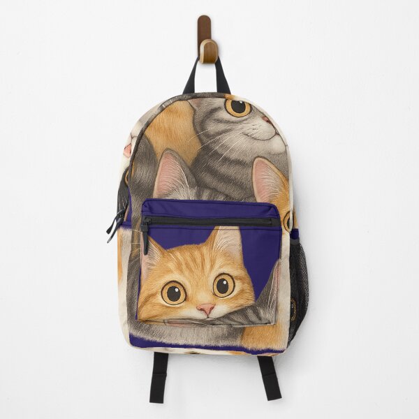 Item preview, Cute Cats Illustration – Smiling Colorful Cats for Posters and Gifts designed and sold by branaghbel.