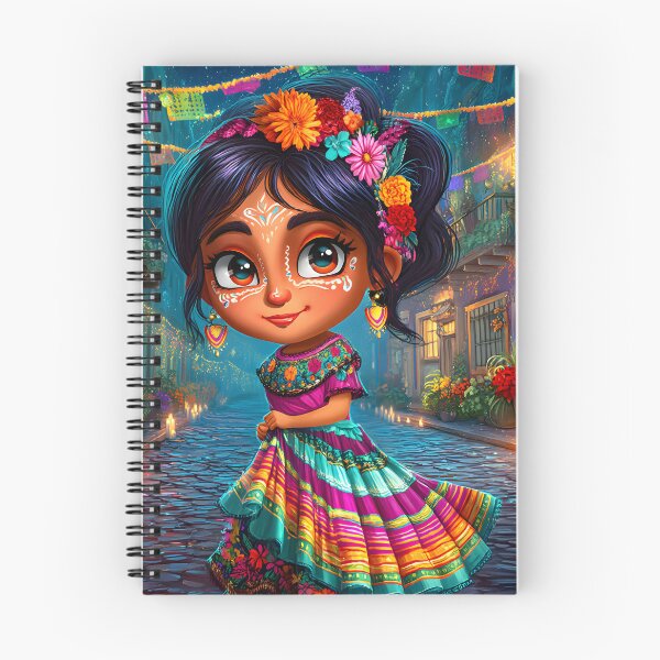 Item preview, Vibrant Girl in Colorful Traditional Attire designed and sold by Artessie.