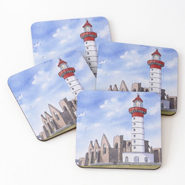 Item preview, Pointe Saint-Mathieu Lighthouse and Abbey ruins. designed and sold by John Ray.
