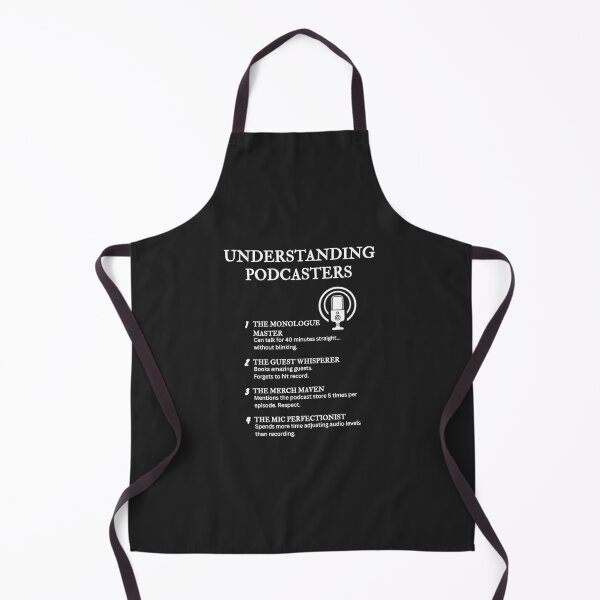 Item preview, Understanding Podcasters – Funny Audio Life Definitions – Black designed and sold by PsyFlow35.