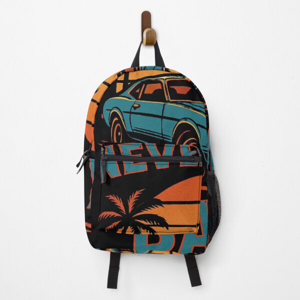 Item preview, Never Look Back – Vintage Car Aesthetic Typography Design designed and sold by GracefulPODshop.