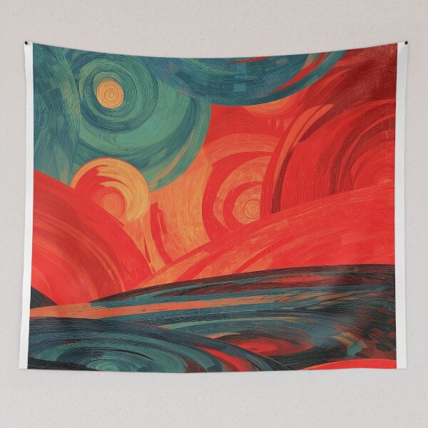 Item preview, 2163 Abstract Starry Night designed and sold by nikoart001.