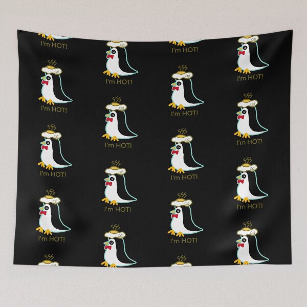 Item preview, LaMaisonOfMY The Egghead Forecast: Sunny, Silly & Seriously Too Hot! Penguin COLLECTION No.6 GOLDEN BLACK designed and sold by LaMaisonOfMY.