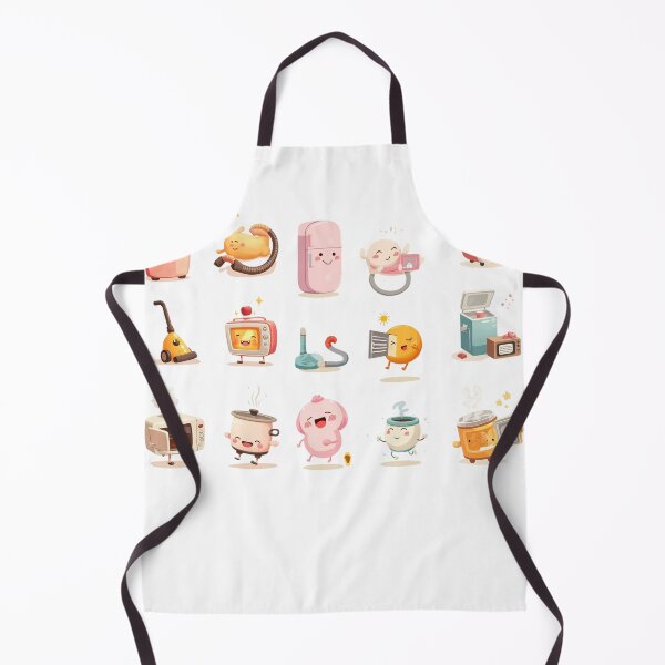 Item preview, Cute Kawaii Home Appliances Sticker Pack – Adorable Fridge, Vacuum, Toaster & More! designed and sold by KantaponEarth.