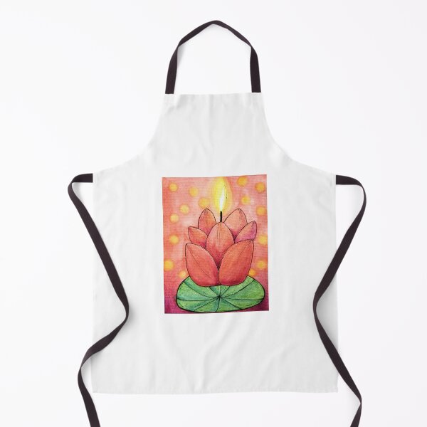 Item preview, Lotus shaped candle designed and sold by Paintedhues.