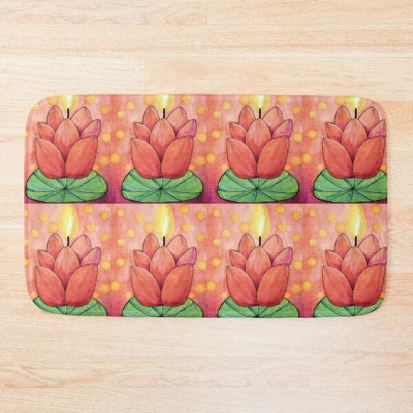 Item preview, Lotus shaped candle  designed and sold by Paintedhues.