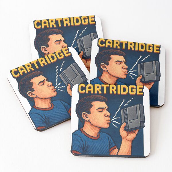 Item preview, Retro Tech Nostalgia T-shirt – Blow the Cartridge, Save the World designed and sold by InkArtHobby.