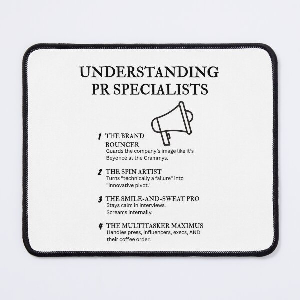 Item preview, Understanding Public Relations Specialists – Funny PR Life Definitions designed and sold by PsyFlow35.