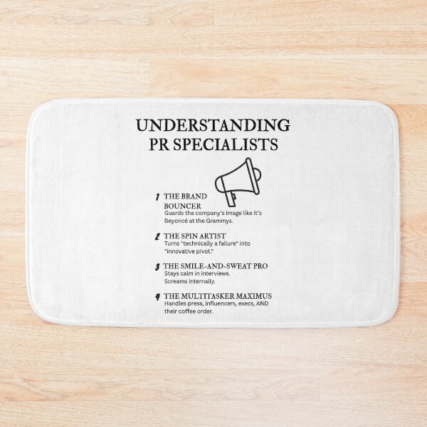 Item preview, Understanding Public Relations Specialists – Funny PR Life Definitions designed and sold by PsyFlow35.