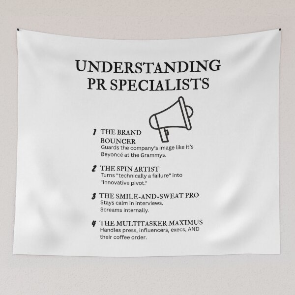 Item preview, Understanding Public Relations Specialists – Funny PR Life Definitions designed and sold by PsyFlow35.