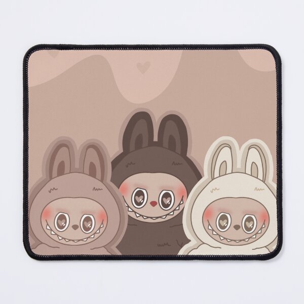 Item preview, Beige Brown - Labubu’s - The Monsters - toffee, soymilk and secret! designed and sold by Rhi Designs.
