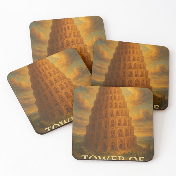 Item preview, Ancient Tower of Babel with Dramatic Skies designed and sold by Places On Earth.