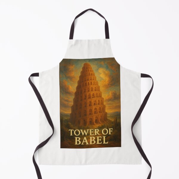 Item preview, Ancient Tower of Babel with Dramatic Skies designed and sold by Places On Earth.