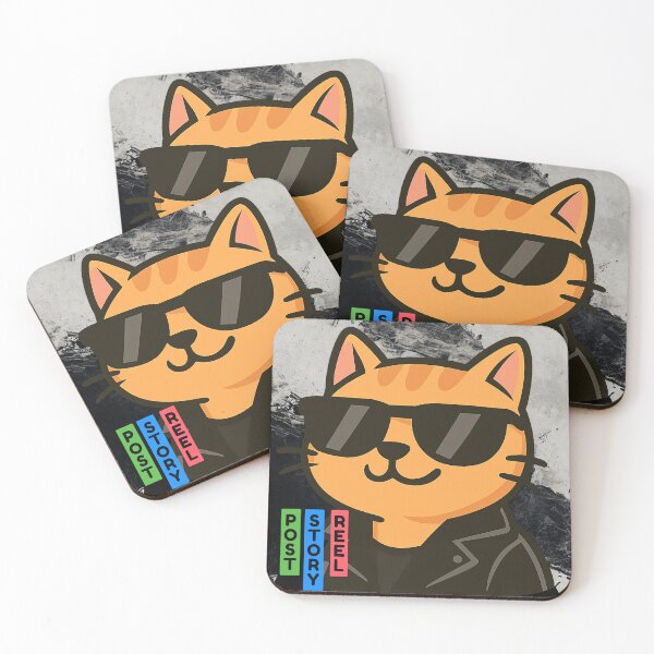Item preview, Cat post story reel designed and sold by wodigi.
