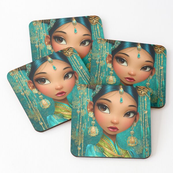 Item preview, Elegant Portrait of a Traditional Asian Beauty designed and sold by Artessie.