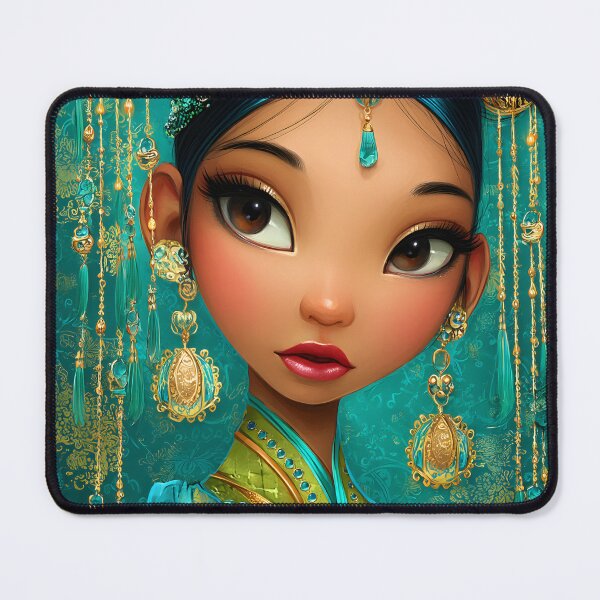 Item preview, Elegant Portrait of a Traditional Asian Beauty designed and sold by Artessie.